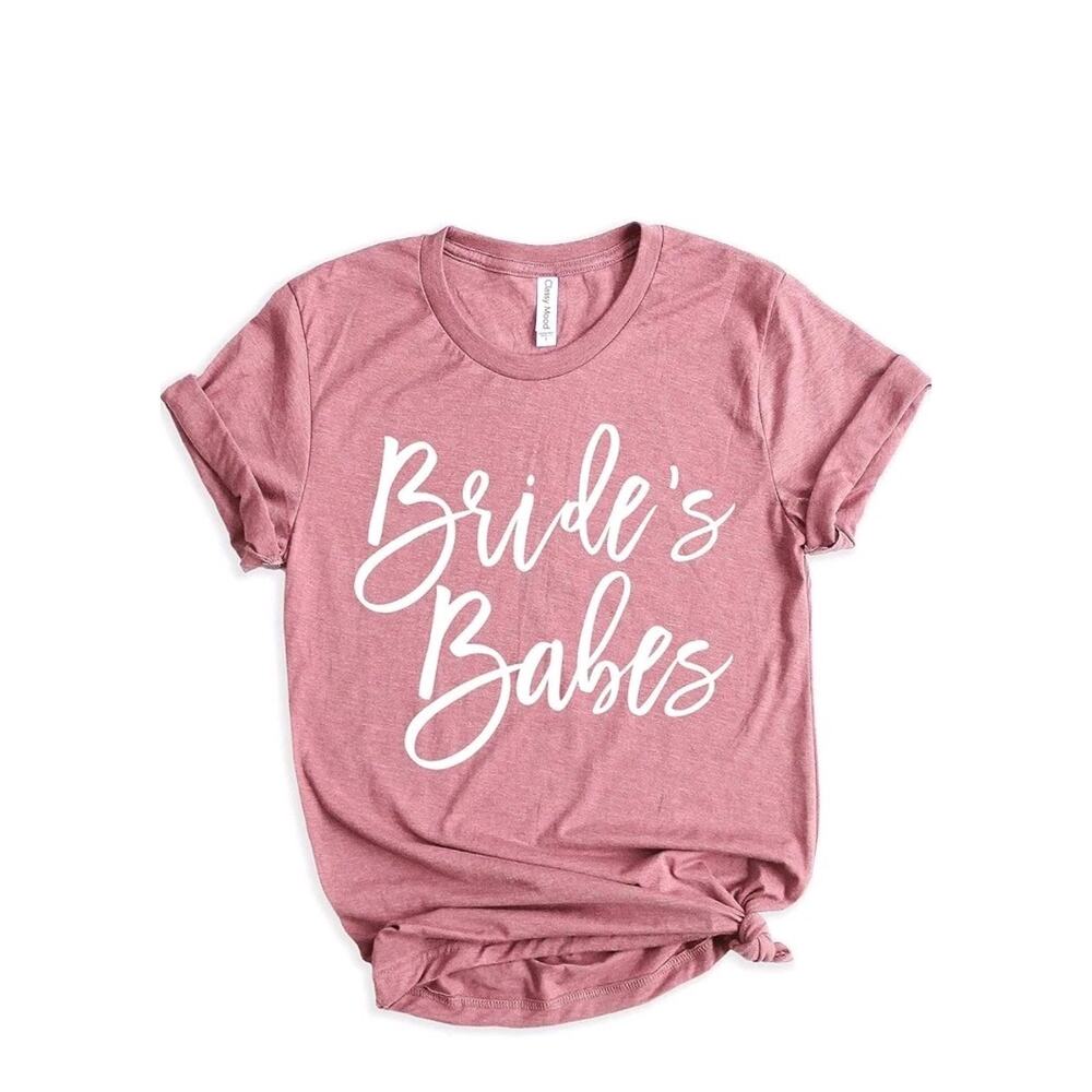 Bride Bachelorette‎ Party Shirts Bridal Party T-Shirt Wedding Party Sz Xs